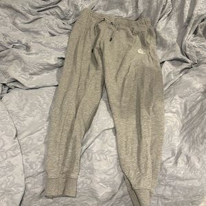 Nike grey sweatpants size medium